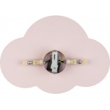 Kinkiet dziecięcy Cloud różowy | TK Lighting - Światło dla Maluszków