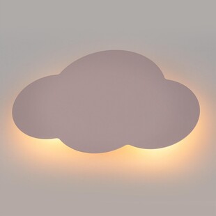 Kinkiet dziecięcy Cloud różowy | TK Lighting - Światło dla Maluszków