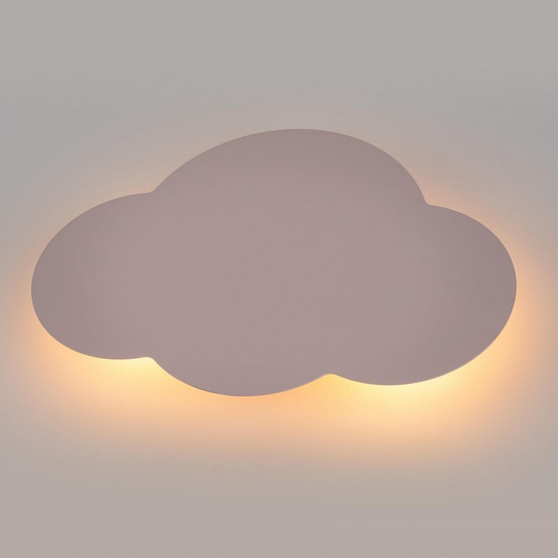 Kinkiet dziecięcy Cloud różowy | TK Lighting - Światło dla Maluszków