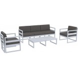 Zestaw mebli Mykonos XL - Siesta | Komfort i styl w ogrodzie