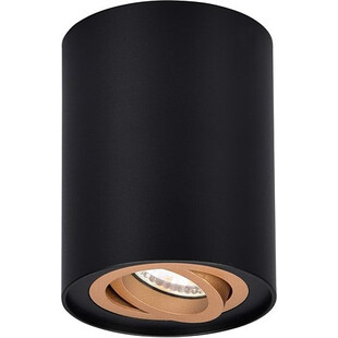 Lampa sufitowa Cookie czarna Trio | Spot GU10