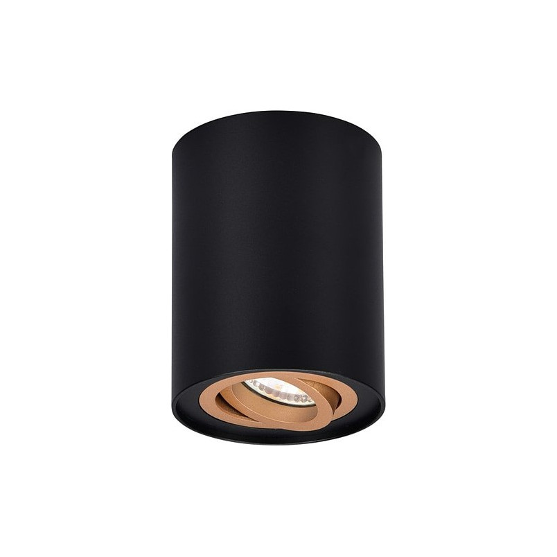 Lampa sufitowa Cookie czarna Trio | Spot GU10