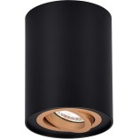 Lampa sufitowa Cookie czarna Trio | Spot GU10