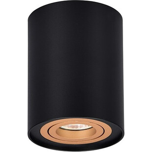 Lampa sufitowa Cookie czarna Trio | Spot GU10