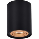 Lampa sufitowa Cookie czarna Trio | Spot GU10