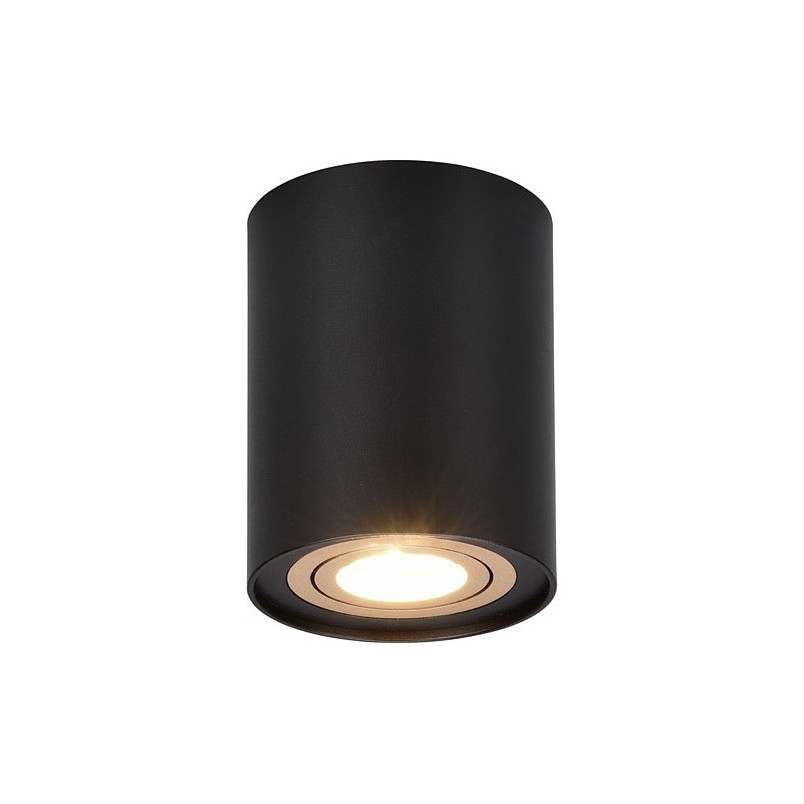 Lampa sufitowa Cookie czarna Trio | Spot GU10
