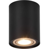Lampa sufitowa Cookie czarna Trio | Spot GU10