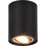 Lampa sufitowa Cookie czarna Trio | Spot GU10