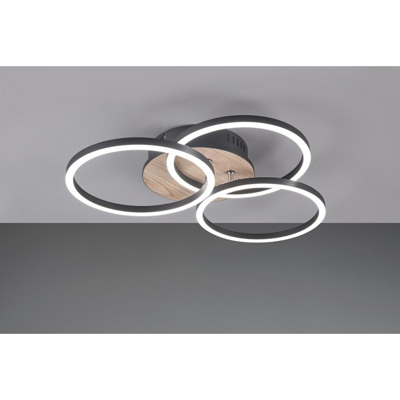 Plafon LED Circle 43cm - Pilot, Ściemniacz | Reality