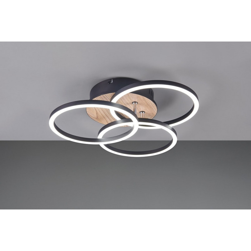 Plafon LED Circle 43cm - Pilot, Ściemniacz | Reality
