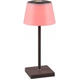 Lampa zewnętrzna na stół z usb i ściemniaczem Sanchez LED antracyt Reality