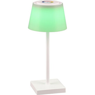 Lampa zewnętrzna na stół z usb i ściemniaczem Sanchez LED biała Reality