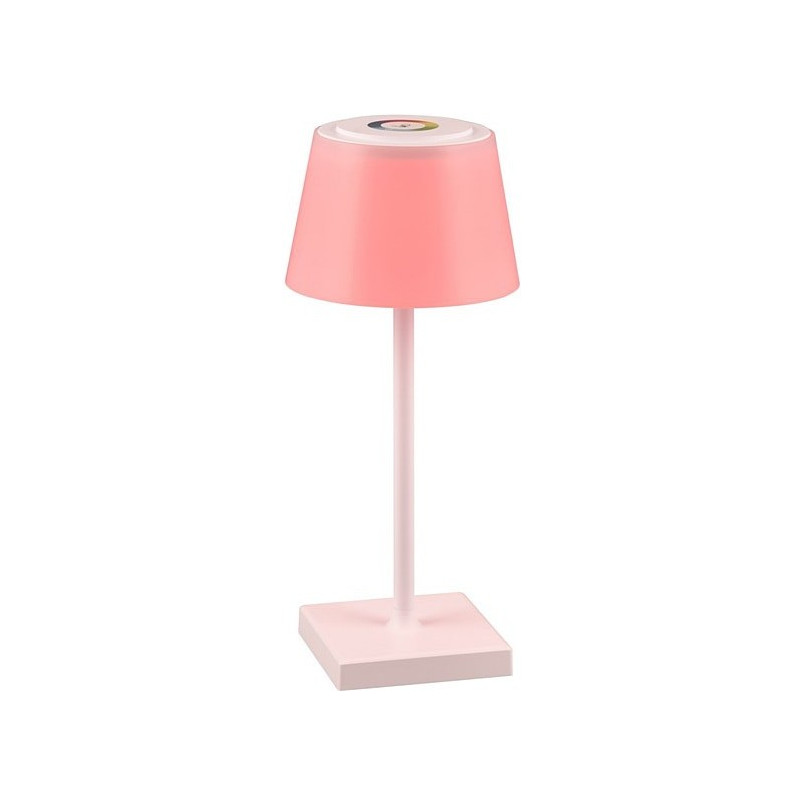 Lampa zewnętrzna na stół z usb i ściemniaczem Sanchez LED biała Reality
