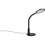 Lampa biurkowa LED Reality Sally - czarna, ściemniacz