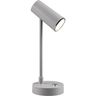 Lampa na biurko ze ściemniaczem Lenny LED szara Reality