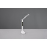 Lampa biurkowa LED Patty z zegarem i budzikiem | Reality