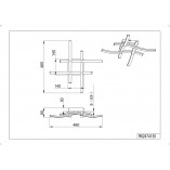 Plafon LED Route - Nowoczesny design | Reality