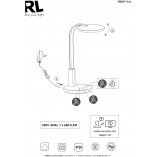 Lampa biurkowa LED Sally - Nowoczesny design | Reality