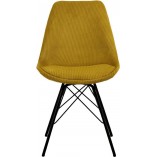 Krzesło Actona Eris żółte - Stylowy design | Sklep mebli