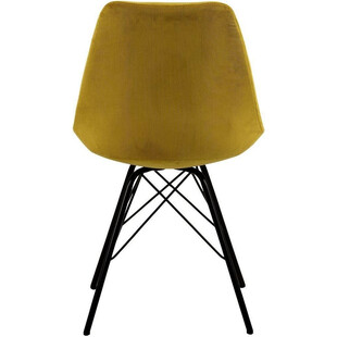 Krzesło Actona Eris żółte - Stylowy design | Sklep mebli