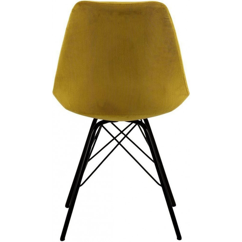 Krzesło Actona Eris żółte - Stylowy design | Sklep mebli