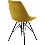 Krzesło Actona Eris żółte - Stylowy design | Sklep mebli
