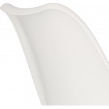 Krzesło Actona Eris białe - Nowoczesny design, komfort!