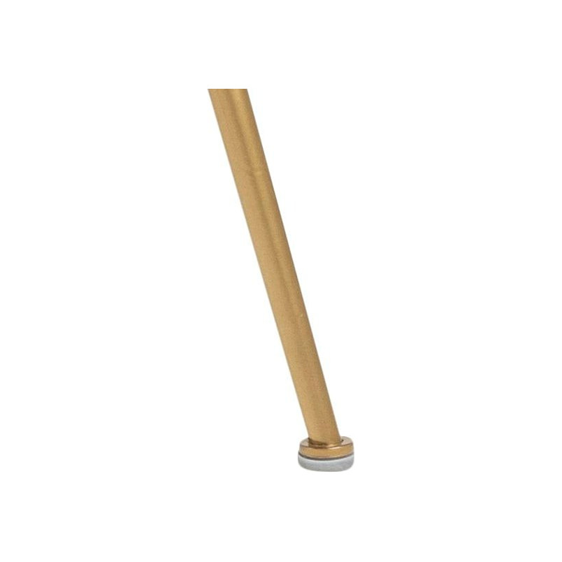 Krzesło Actona Louise czarne ze złotymi nogami | Elegancki design
