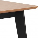 Stół loft Actona Roxby 120x80 | Naturalny / Czarny - Kup Teraz!