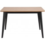 Stół loft Actona Roxby 120x80 | Naturalny / Czarny - Kup Teraz!