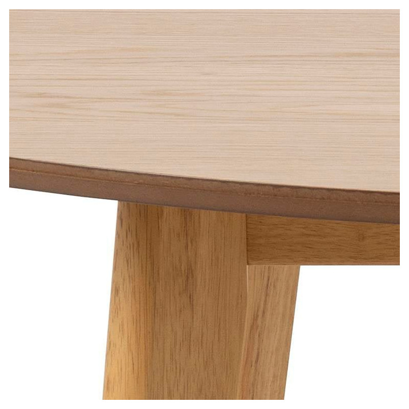 Stół okrągły Roxby Actona | Fornirowany dąb 140cm