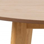 Stół okrągły Roxby Actona | Fornirowany dąb 140cm