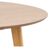 Stół okrągły Roxby Actona | Fornirowany dąb 140cm