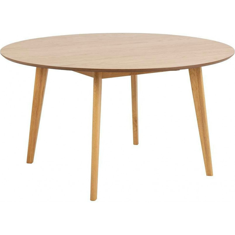 Stół okrągły Roxby Actona | Fornirowany dąb 140cm