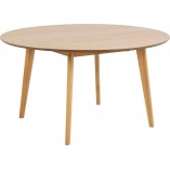 Stół okrągły Roxby Actona | Fornirowany dąb 140cm