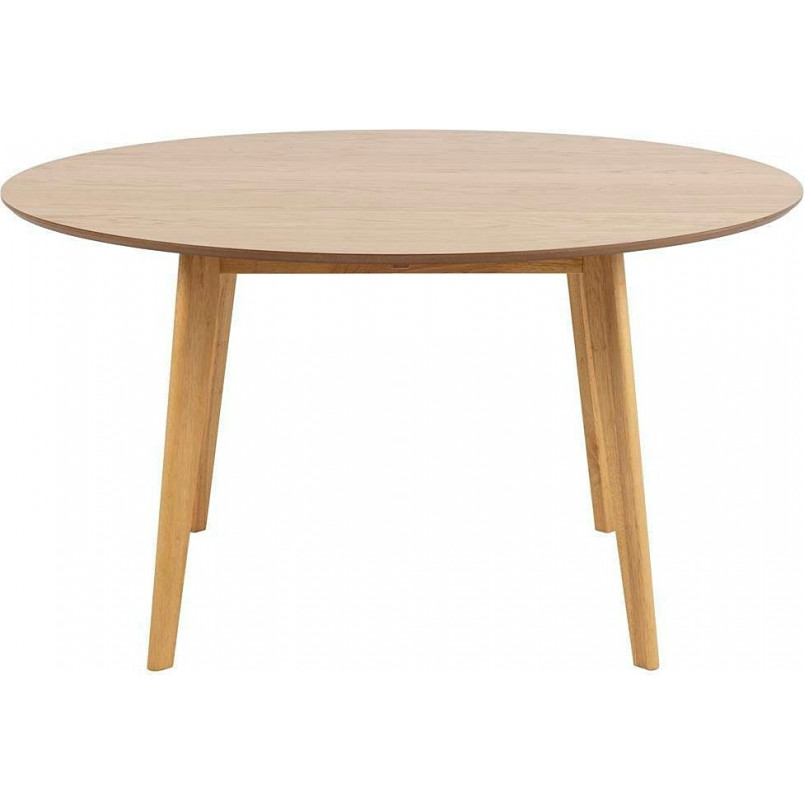 Stół okrągły Roxby Actona | Fornirowany dąb 140cm