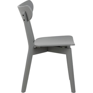 Krzesło drewniane Roxby szare Actona - Stylowy design
