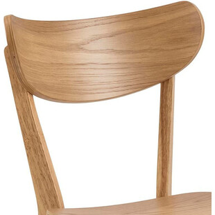 Krzesło drewniane Roxby Actona | Naturalny design