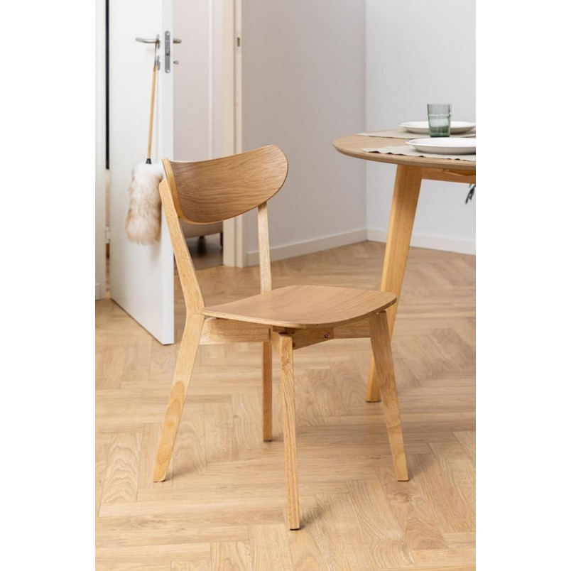 Krzesło drewniane Roxby Actona | Naturalny design