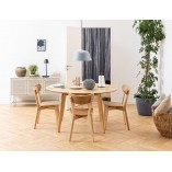 Krzesło drewniane Roxby Actona | Naturalny design