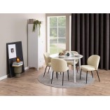 Krzesło Actona Patricia beżowe | Elegancki design, Komfort