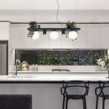 Lampa wisząca Plant Shelf 80cm czarna - ZumaLine | Oświetlenie