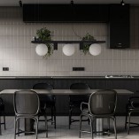 Lampa wisząca Plant Shelf 80cm czarna - ZumaLine | Oświetlenie