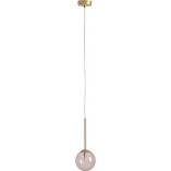 Lampa wisząca szklana różowa Aldex Bosso Mini - Odkryj elegancję!