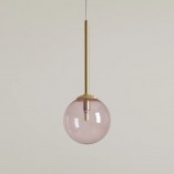 Lampa wisząca szklana różowa Aldex Bosso Mini - Odkryj elegancję!