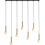 Lampa wisząca Aldex Riu VII | Szklane kule, 100cm
