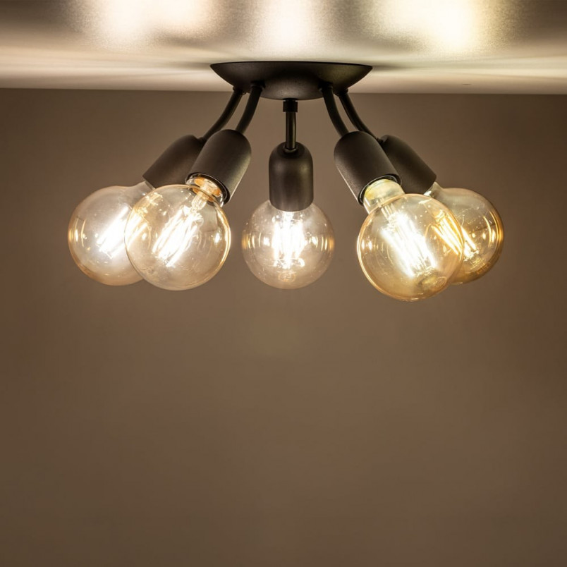 Lampa sufitowa loft Rubio V czarna | TK Lighting - Kup online