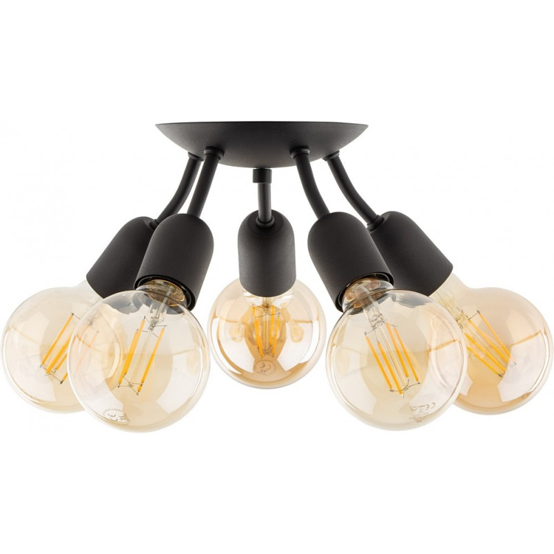 Lampa sufitowa loft Rubio V czarna | TK Lighting - Kup online