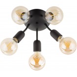 Lampa sufitowa loft Rubio V czarna | TK Lighting - Kup online