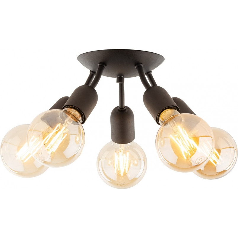 Lampa sufitowa loft Rubio V czarna | TK Lighting - Kup online